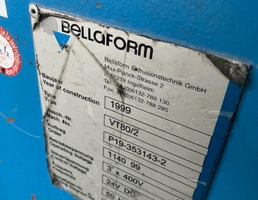 BELLAFORM Vakuumbad VT 80